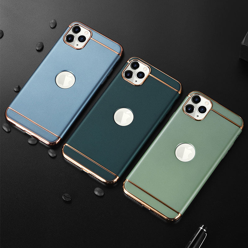 Luxury 360 Full Cover Plating Phone Case