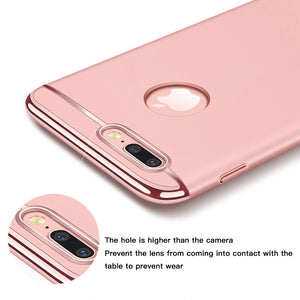 Luxury 360 Full Cover Plating Phone Case