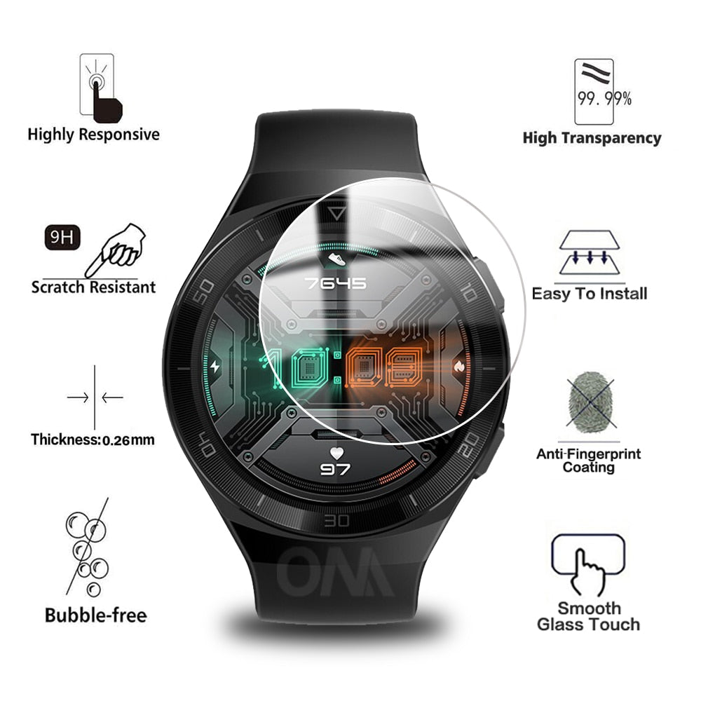 Premium Tempered Glass For Huawei Honor Magic Watch