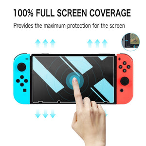 1-4 Protective Glass for Nintend Switch Tempered