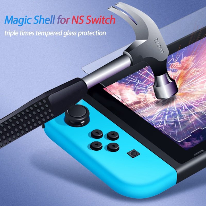 1-4 Protective Glass for Nintend Switch Tempered