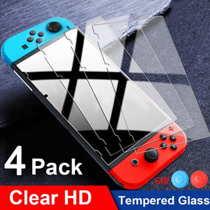 1-4 Protective Glass for Nintend Switch Tempered